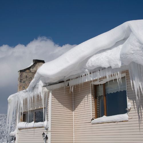 Snow and Ice Accumulation roof