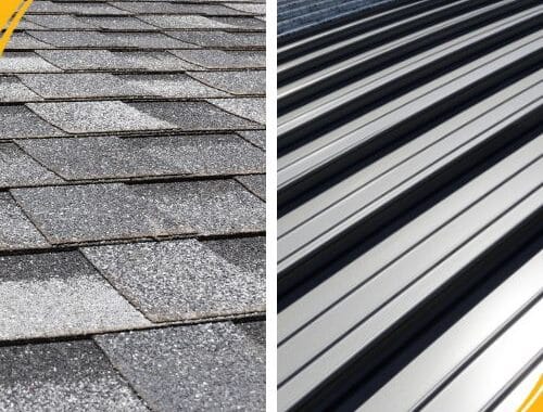 Asphalt vs. Metal Roofs