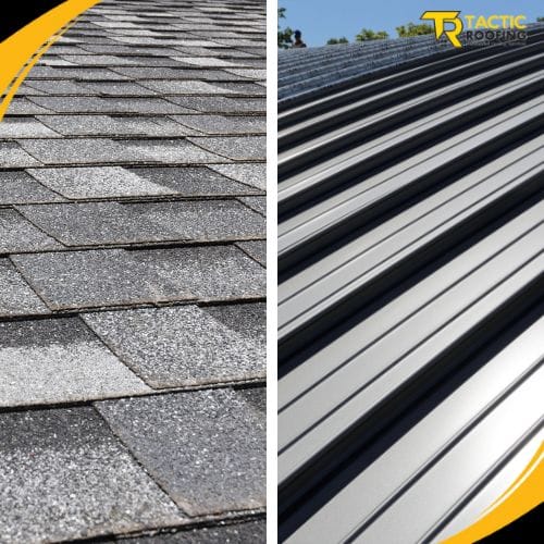 Asphalt vs. Metal Roofs